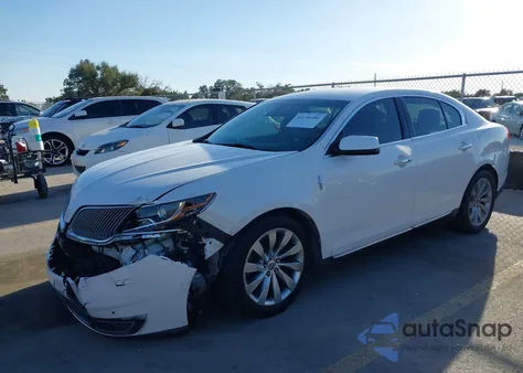 2014 Lincoln Mks z USA, uszkodzony, nr VIN 1LNHL9DK3EG600659